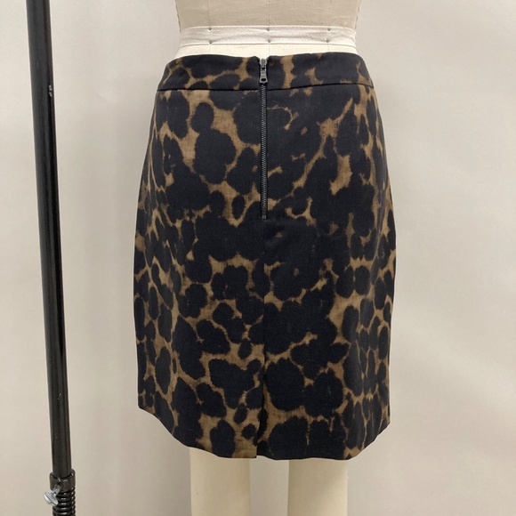 Leopard print Elie Tahari Mini Skirt Size 8 - Picture 4 of 9